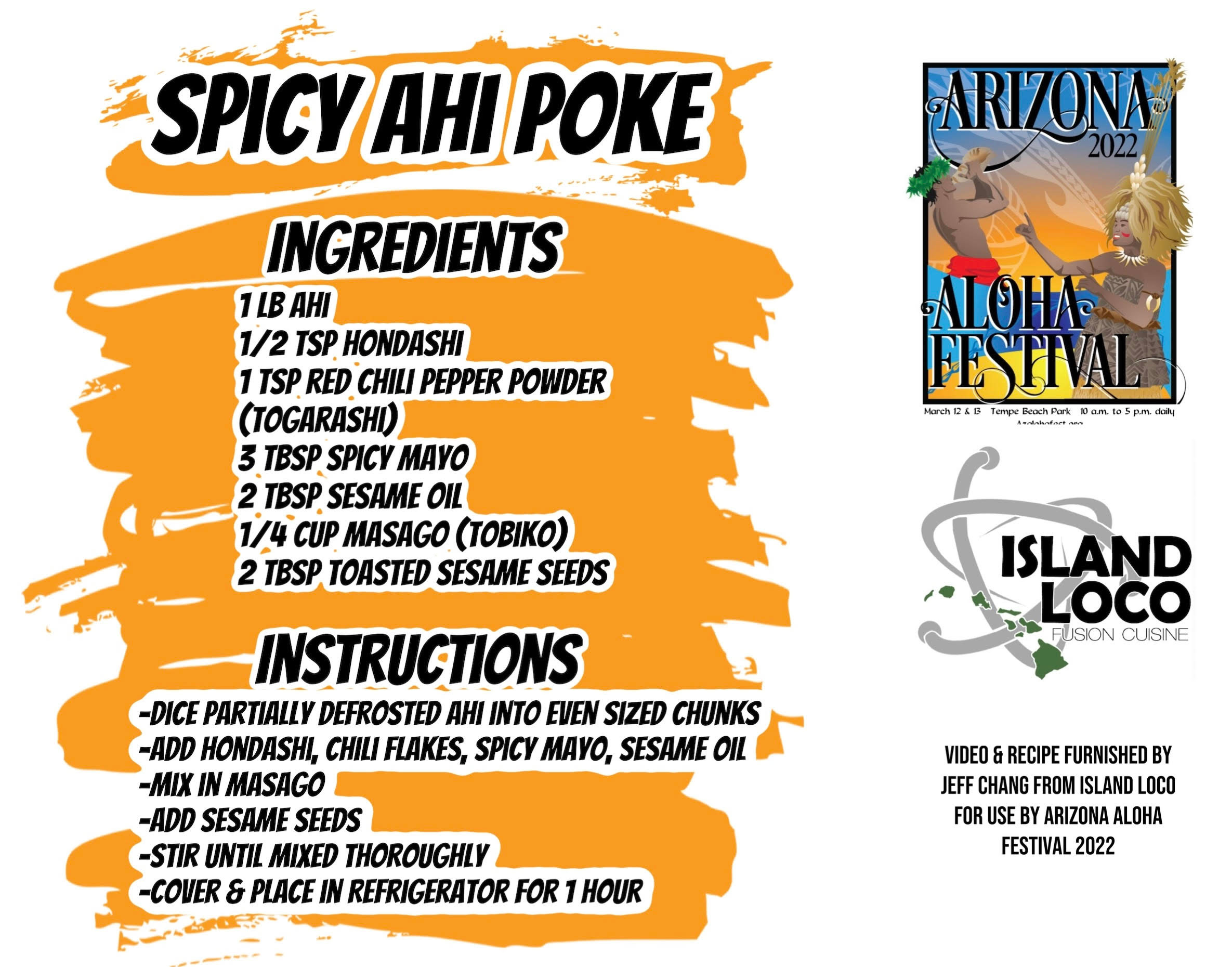 image of spicy poke recipe
